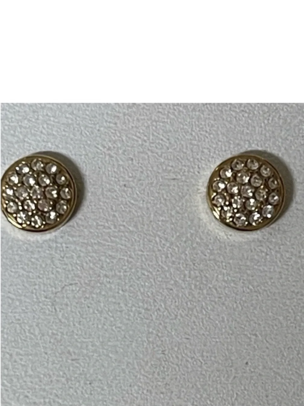 Michael Kors Gold Color Stud Earrings